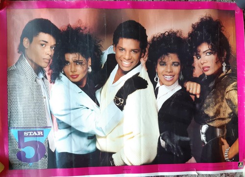 Five star vintage 1986 poster - five,