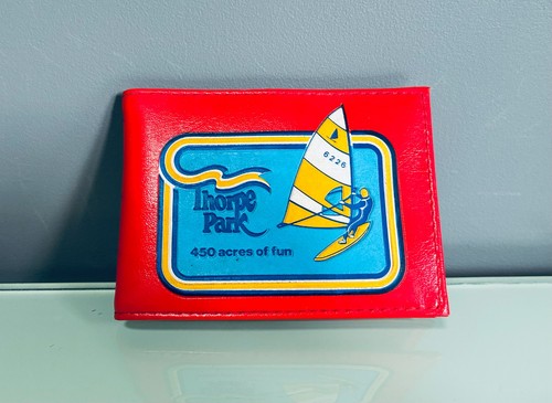 Vintage thorpe park wallet - vintage,