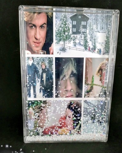 Wham last christmas snow frame - wham,
