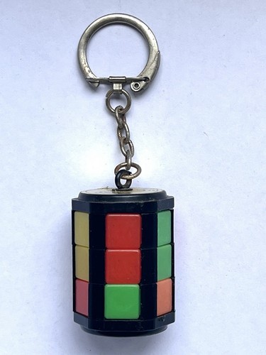 Rubiks cube keyring vintage - rubiks,