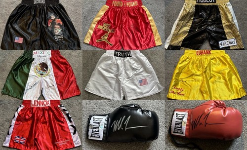 Signed autograph boxing - signed,