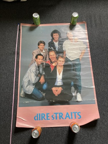 Dire straits poster 1986 - straits,