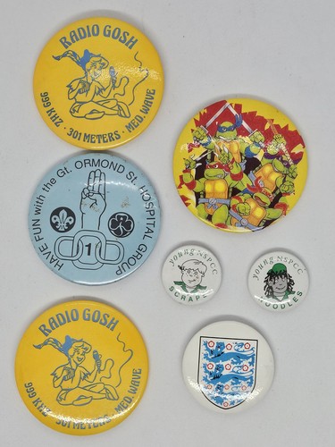 Vintage pin badge lot great - badge,