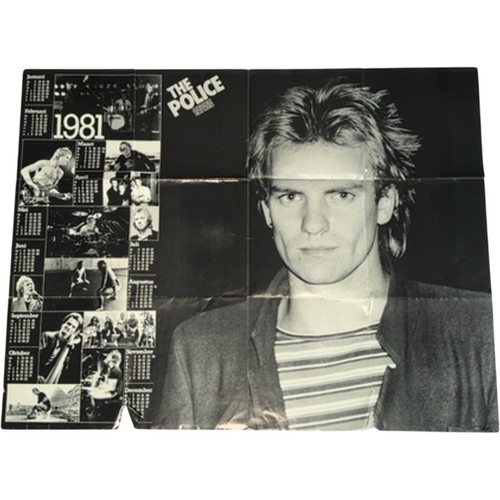 The police sting calendar - sting,