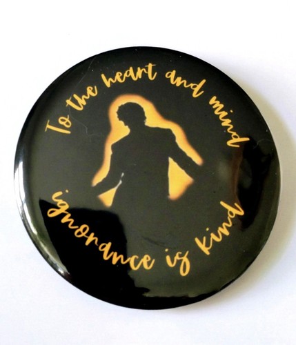 George michael jumbo pin badge - michael,