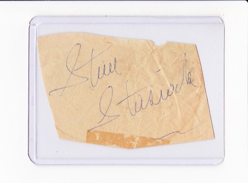Stan stasiak autograph - stan,