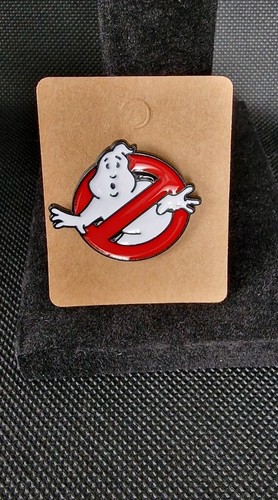 Ghostbuster logo pin badge - logo,
