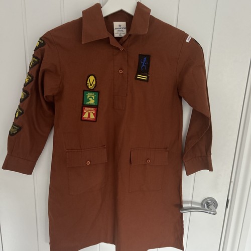 Vintage 80s girl guide brownie - 80s,
