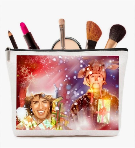 Wham christmas makeup - christmas,