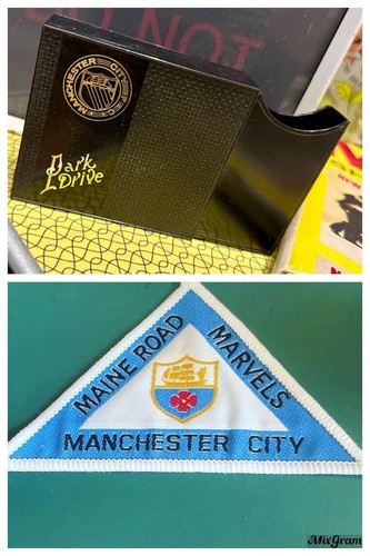 Man city memorabilia patch and - patch,